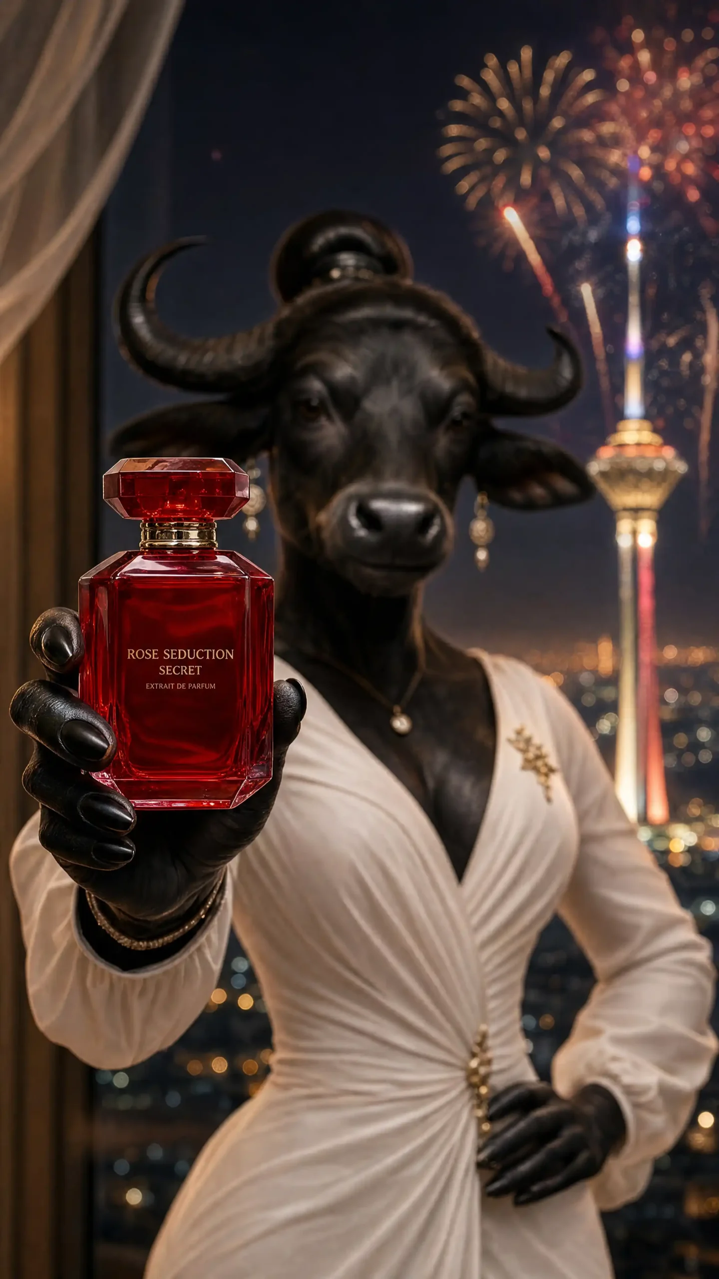 36332e4f-67d0-494a-ab6d-c9d2a88d63f6 عطر فراگرنس ورد رز سداکشن اسنس | Fragrance World Rose Seduction Essence - تصویر 1