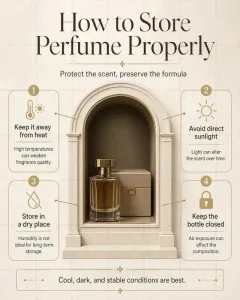 نحوه نگهداری عطر