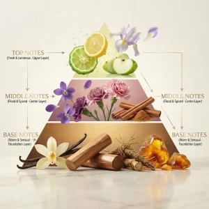 هرم بویایی عطر امضا